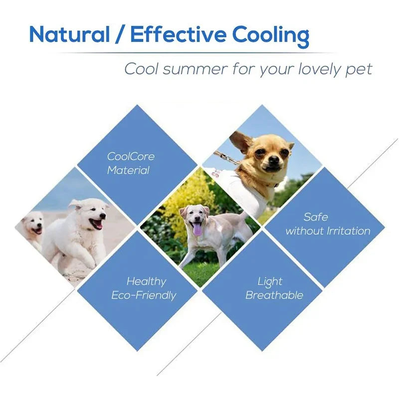 Summer Pet Mat Cooling Dog Pad for Dogs Cat Blanket Sofa Breathable Pet Bed Washable Self Cooling Cat Ice Pad Pet Supplies